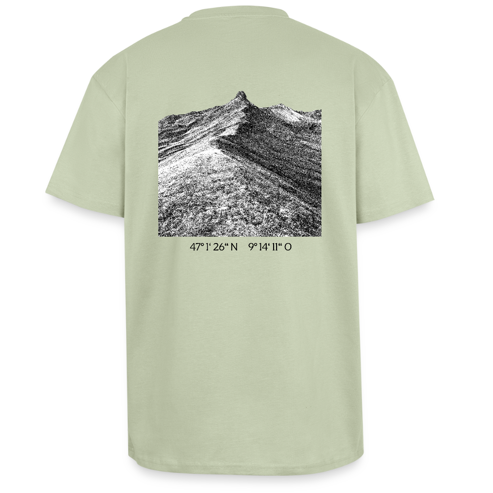 Spitzmeilen SG - Oversized Shirt - Leichtes Salbeigrün 