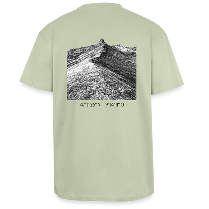 Spitzmeilen SG - Oversized Shirt - Leichtes Salbeigrün 