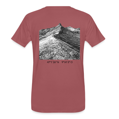 Spitzmeilen SG - Shirt Men - washed Burgundy