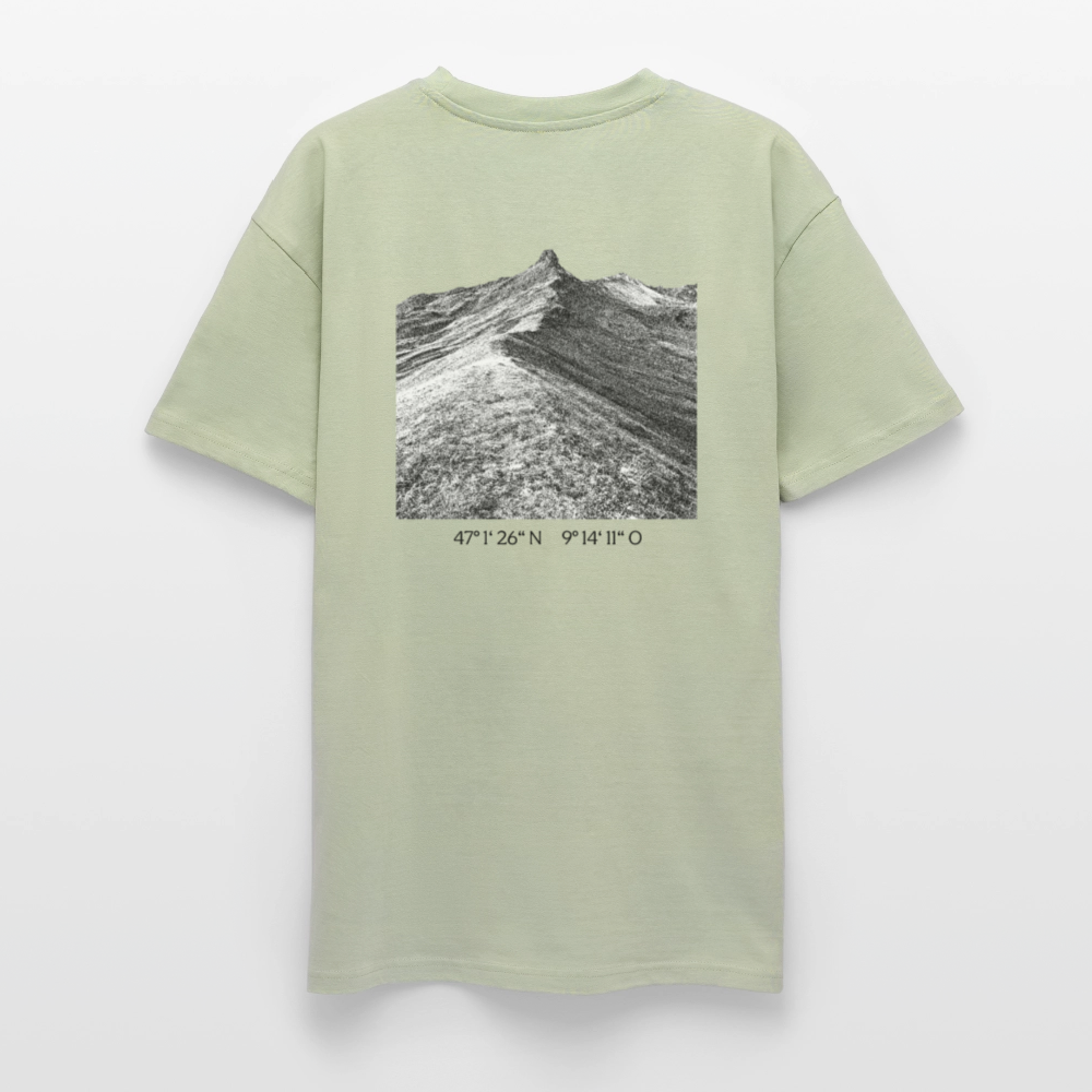 Spitzmeilen SG - Oversized Shirt - Leichtes Salbeigrün 